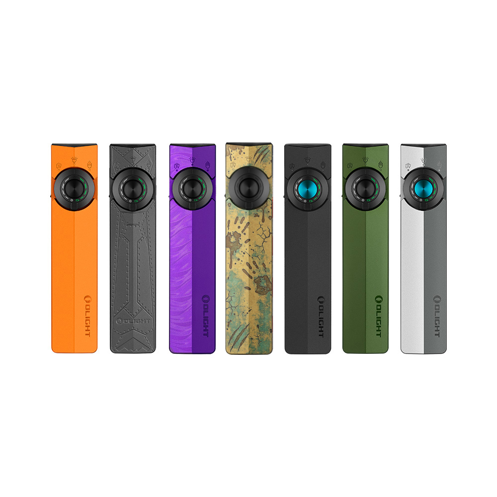Olight ArkPro color lineup front view