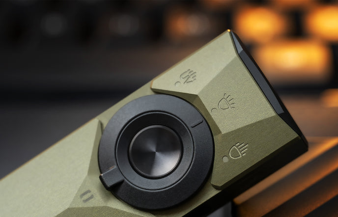 ArkPro Ultra rotary selector dial close-up