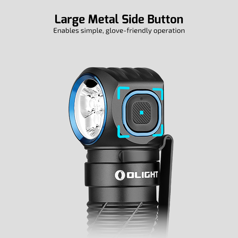 Perun 3 large glove-friendly metal side button